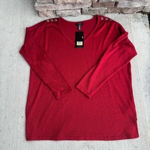 Jones New York 3/4 sleeve sweater women’s size medium (NWT)